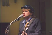    E. G. Kight at a live performance at the Chattanooga Billiard Club      